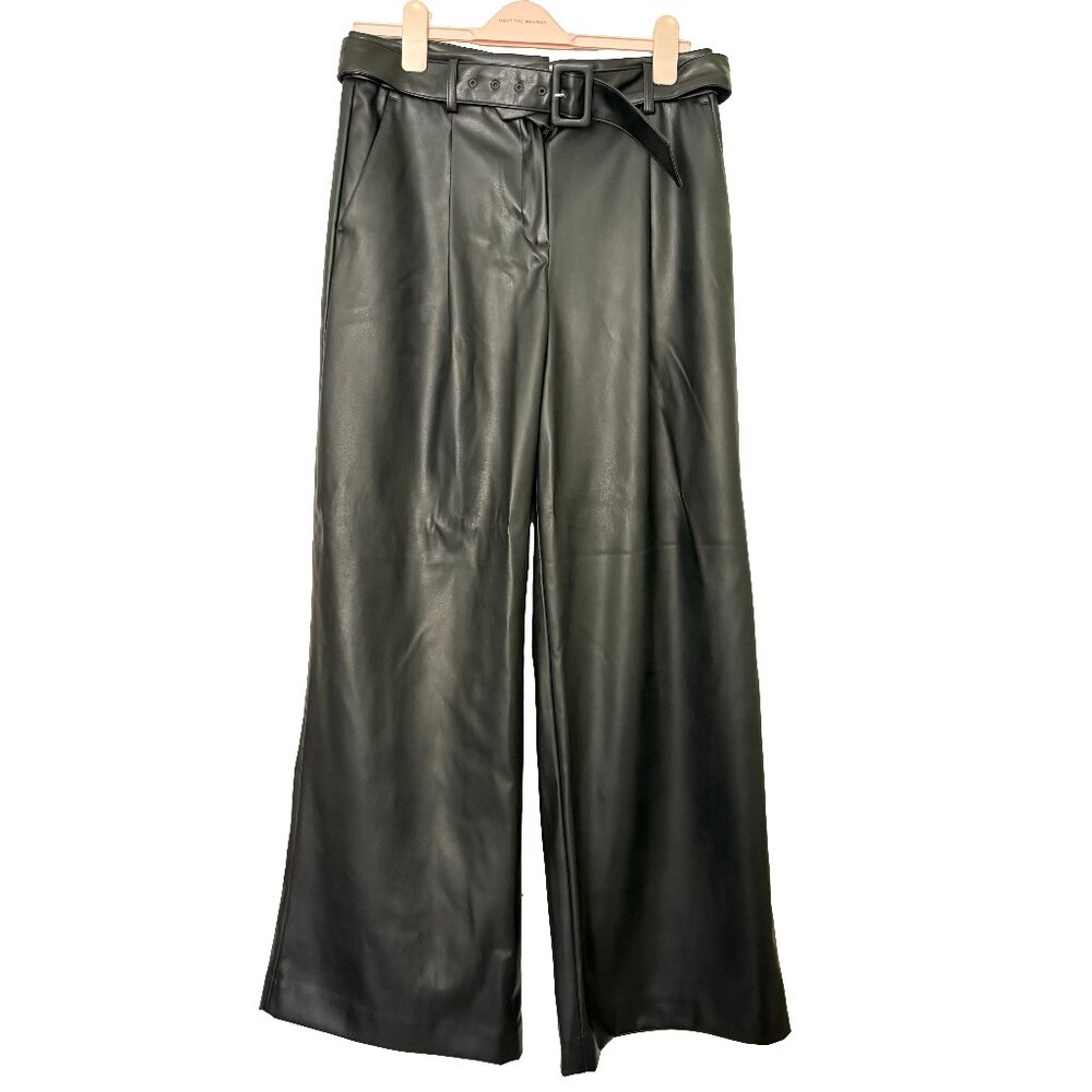 Anne Taylor Faux Leather Pants